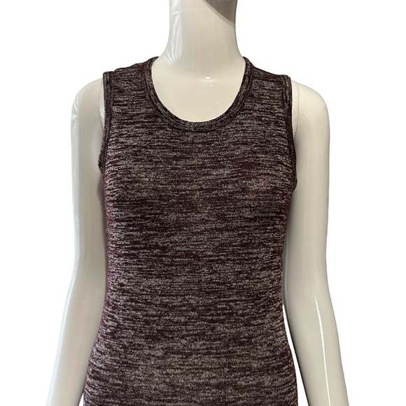 Aritzia burgundy Sheath Midi Dress - Picture 4 of 5